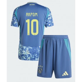 Ajax Chuba Akpom #10 Auswärtstrikot 2024-25 Kurzarm (+ kurze hosen)